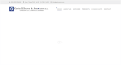 Desktop Screenshot of gavbrown.co.za